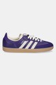 Δερμάτινα αθλητικά παπούτσια adidas Originals Samba OG JI2736 μωβ SS25