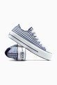 Πάνινα παπούτσια Converse Chuck Taylor All Star Lift σκούρο μπλε A13664C