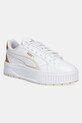 Δερμάτινα αθλητικά παπούτσια Puma Karmen II υφασμάτινο λευκό 401614