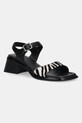 Σανδάλια σουέτ Vagabond Shoemakers INES φαρδύ τακούνι μαύρο 5911.261.87