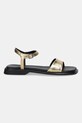 Δερμάτινα σανδάλια Vagabond Shoemakers IZZY 5913.083.81 χρυσαφί SS25
