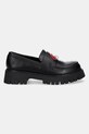 Μοκασίνια Koi Footwear x Rocky Horror Show Science Fiction Lips Loafers ScienceFictionLips μαύρο SS25