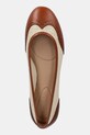 Μπαλαρίνες Lauren Ralph Lauren Jayna Wingtp καφέ 802961799001.250