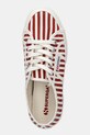 Πάνινα παπούτσια Superga STRIPES PRINT κόκκινο S8148TW.AD4