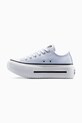 Πάνινα παπούτσια Converse Chuck Taylor All Star Lift Double Stack A16285C μπλε