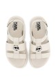 Παιδικά δερμάτινα σανδάλια Karl Lagerfeld μπεζ Z30372.36.39