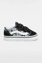 Πάνινα παπούτσια Vans Old Skool V συνθετικό μαύρο VN0009RCBA21