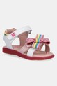 Παιδικά δερμάτινα σανδάλια Agatha Ruiz de la Prada λευκό 252962.24.27