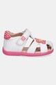 Παιδικά δερμάτινα σανδάλια Agatha Ruiz de la Prada 252900 λευκό SS25