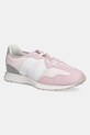 Αθλητικά New Balance 327 απομίμηση σουέτ ροζ GS327CK