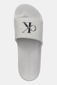 Παντόφλες Calvin Klein Jeans SLIDE MONOGRAM γκρί YM0YM01271