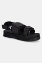 Σανδάλια Emporio Armani συνθετικό μαύρο X4P141.XR343.K001