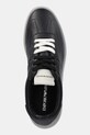 Δερμάτινα αθλητικά παπούτσια Emporio Armani μαύρο X4X694.XF846.00002