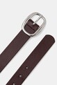 Ζώνη Sisley 6GYWWL02T μπορντό SS25
