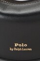 Δερμάτινη τσάντα Polo Ralph Lauren 427938050 μαύρο