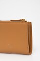 Δερμάτινο πορτοφόλι Pinko 103610.A0F1 καφέ SS25