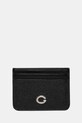 Δερμάτινη θήκη για κάρτες Guess θήκη για κάρτες μαύρο RW1762.P5201