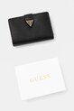 Δερμάτινο πορτοφόλι Guess MIRIAM RW1772.P5201 μαύρο