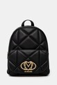 Σακίδιο πλάτης Love Moschino απομίμηση λείου δέρματος μαύρο JC4037PP1