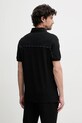 Ρούχα Βαμβακερό μπλουζάκι πόλο Versace Jeans Couture 78GAG623.J0003 μαύρο
