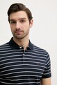 Βαμβακερό μπλουζάκι πόλο Tommy Hilfiger σκούρο μπλε MW0MW39994