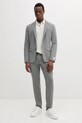 Βαμβακερό μπλουζάκι πόλο Sisley 1094S300M μπεζ SS25