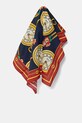 Βαμβακερό κασκόλ Drôle de Monsieur Le Foulard Gousset βαμβάκι κόκκινο G.BA012.CO128.NY