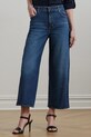 Βαμβακερό τζιν Lauren Ralph Lauren 200973246 μπλε SS25