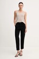 Τζιν παντελόνι Sisley 4TAYLF06G μαύρο SS25