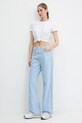 Τζιν παντελόνι adidas Originals Essential JD4757 μπλε SS25