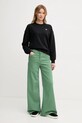 Τζιν παντελόνι United Colors of Benetton 4WDDDE029 πράσινο SS25