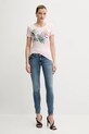 Τζιν παντελόνι Guess W2YAJ2.D4Q02 μπλε SS25