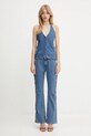 Τζιν παντελόνι Guess W5GA1E.D4H7C μπλε SS25