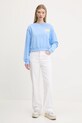 Τζιν παντελόνι Tommy Jeans DW0DW20018 λευκό SS25