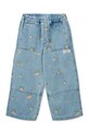 Τζιν παντελόνι Liewood Cesar Printed Denim Pants LW19921 μπλε SS25