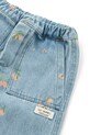 Τζιν παντελόνι Liewood Cesar Printed Denim Pants μπλε LW19921