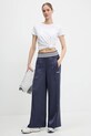 Παντελόνι φόρμας adidas Originals Wide Trackpant JC7758 σκούρο μπλε SS25