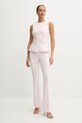 Παντελόνι Guess EVELINA W4YB01.KCBO2 ροζ SS25