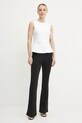 Παντελόνι Guess EVELINA W4YB01.KCBO2 μαύρο SS25