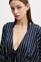 Κάπα παραλίας Tommy Hilfiger σκούρο μπλε UW0UW05960