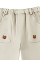 Παιδικό βαμβακερό παντελόνι Donsje Kassim Trousers Bear μπεζ 4096301.98.128