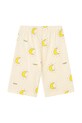 Βρεφικό βαμβακερό παντελόνι Tinycottons MIDNIGHT SUN BABY PANT SS25.024 κίτρινο SS25