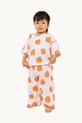 Βρεφικό βαμβακερό παντελόνι Tinycottons APPLES BABY PANT στάμπα κίτρινο SS25.039