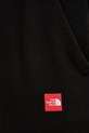 Βαμβακερό παντελόνι The North Face Axys μαύρο NF0A8C1UJK31