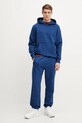 Βαμβακερό παντελόνι The North Face Dome Relaxed NF0A8C3SD1R1 σκούρο μπλε SS25