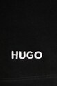Βαμβακερό σορτσάκι HUGO μαύρο 50534677