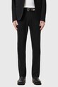 Παντελόνι AllSaints BAY M018QC μαύρο SS25