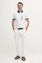 Παντελόνι Aeronautica Militare PA1665CT3534 λευκό SS25