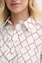 Βαμβακερό φόρεμα Max Mara Beachwear 2516221049600 λευκό