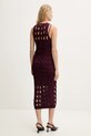 Φόρεμα Pinko 105190.A2LW μπορντό SS25